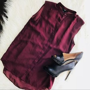 SUPER CUTE SHEER H&M TANK TOP